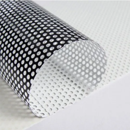 Microperforado Vinil Auto Adhesivo Vidrios