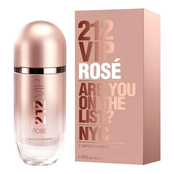 Perfume Carolina Herrera 212 Vip Rosé 80ml Original Oferta