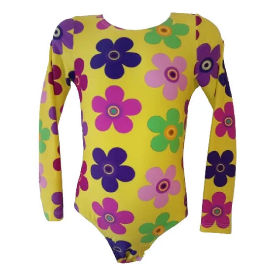 Traje De Baño Entero Manga Larga - Primavera Y Monster