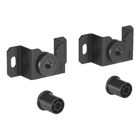 Suporte Fixo Universal De Parede ELG Uni100 Para Tvs De 14 A 100, Capacidade Até 100 Kg, Design Ultra Slim, Preto
