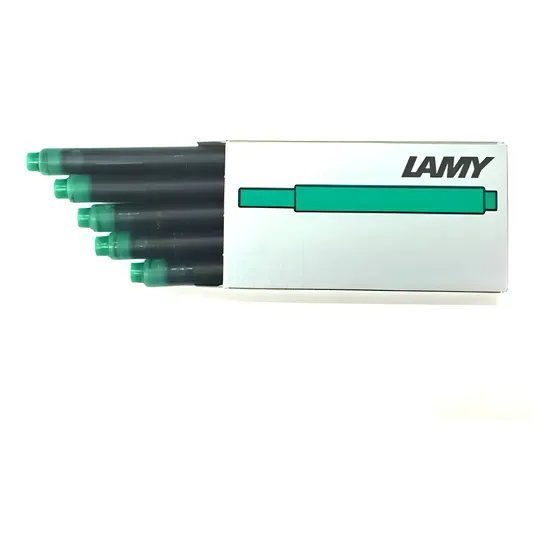 Tinta Pluma Fuente Lamy T10 - Cartridges Verde (5 Pcs)