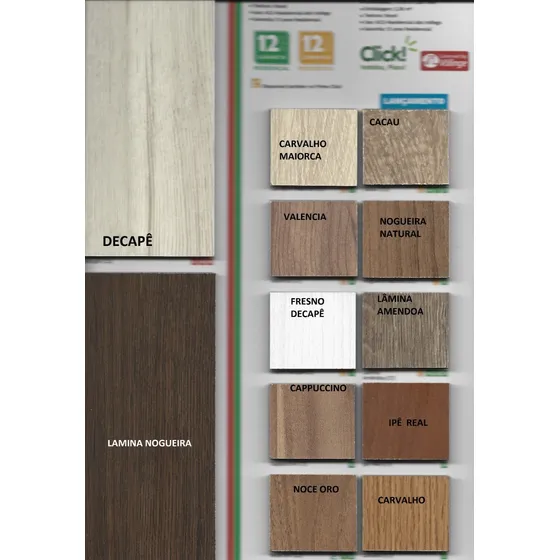 M2 De Piso Laminado Clicado - Reforma Rápida Sem Sujeira 