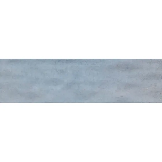 Ceramica Azul Destonificado Brillo 10x40cm Pared