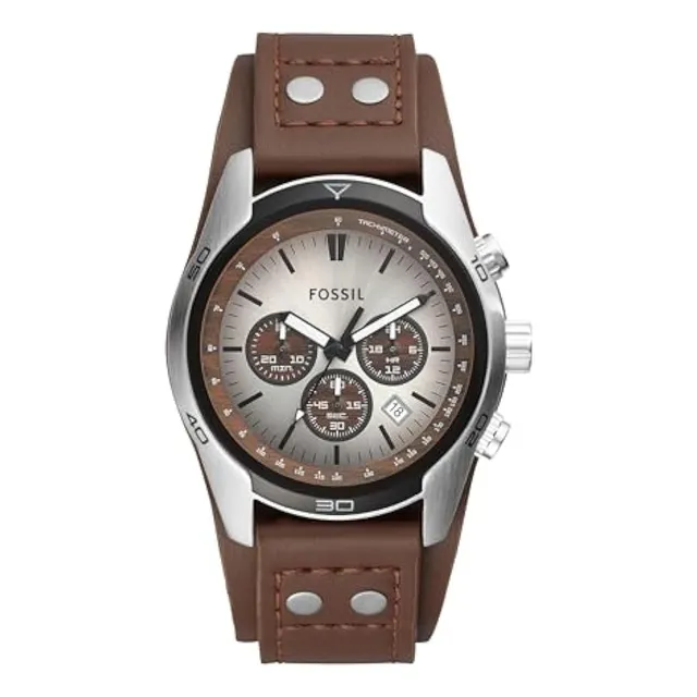 Fossil Men's Coachman Quartz Stainless Steel And
