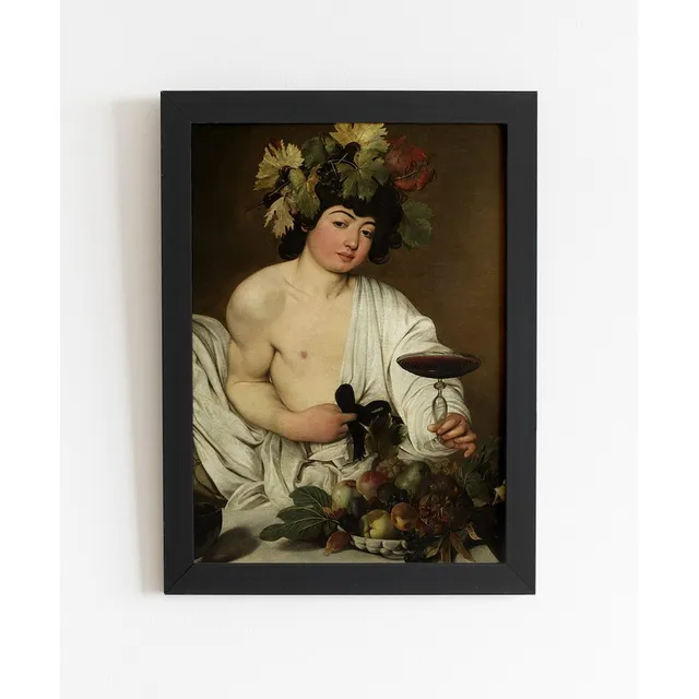 Quadro Caravaggio O Jovem Baco 1595