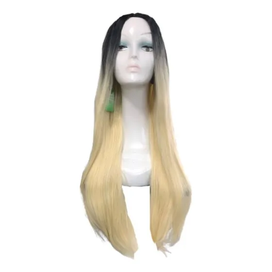 Peruca Cabelo Lisa Longa Fibra Orgânica Weng 6018z 