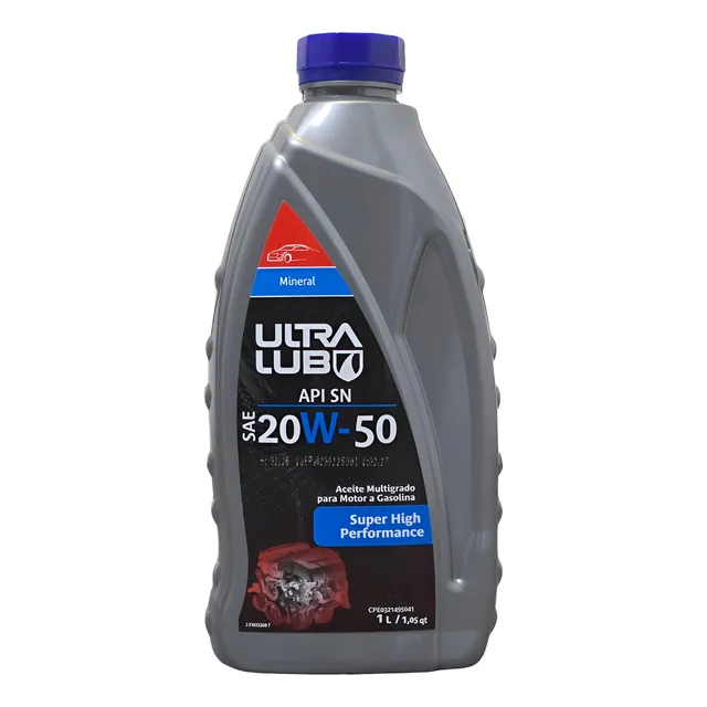Aceite Ultralub 20w50 Mineral Super High Performance Api Sn
