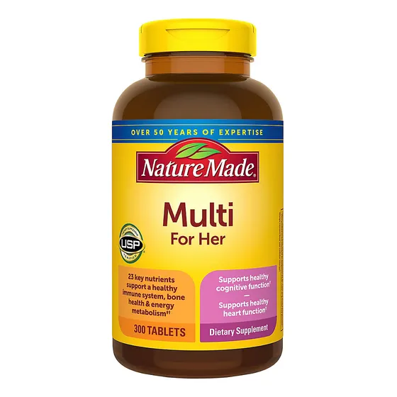Multivitamínico Multi For Her Nature Made 300 Comprimidos