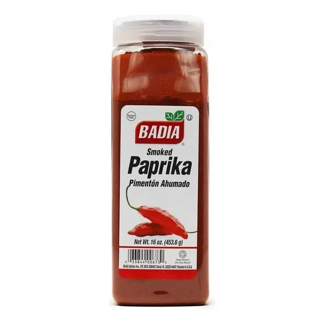 Pimenton Paprika Ahumada 453 Gr Badia - Especias Sin Tacc