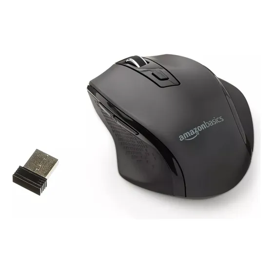 Mouse Inalambrico Ergonomico Amazon Basics