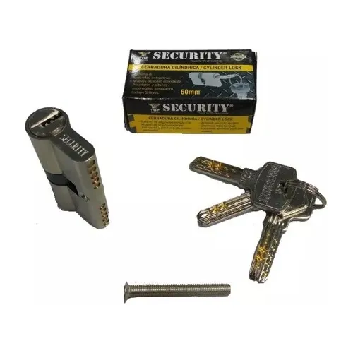 Cilindro Llave Seguridad 60 Mm Security Tipo Multilock Gs
