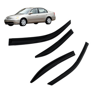 Windows Visor Mugen Honda Civic Sedán 2004 Deflectores Windows Visor Mugen Honda Civic Sedán 2004 Deflectores