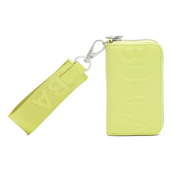 Billetera Crazy Pu Green M Bubba Essentials