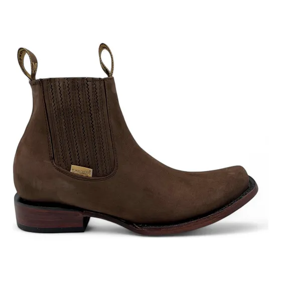 Botines Dubay En Piel De Res Acabado Nobuck