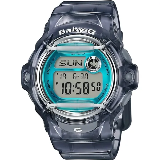 Reloj Casio G-shock Baby-g Original Para Mujer E-watch Color de la correa Gris