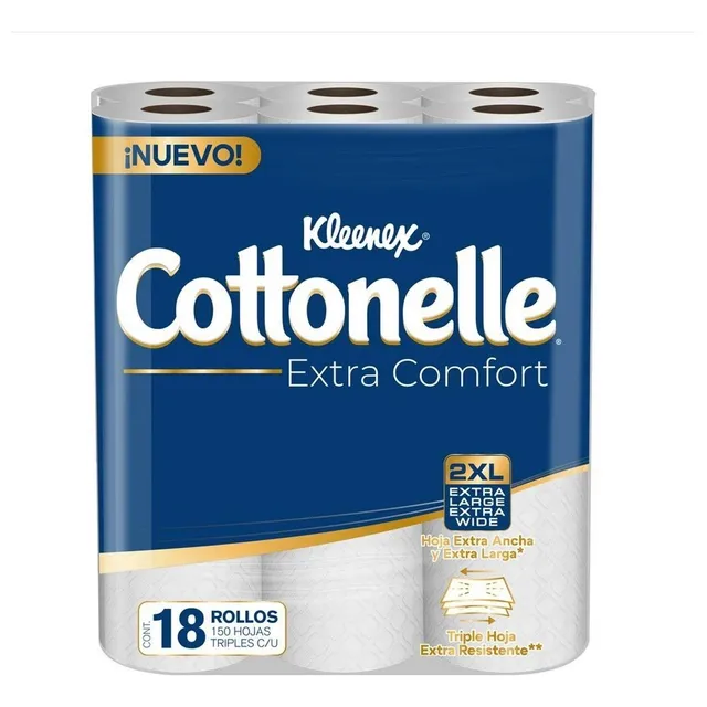 Cottonelle Extra Comfort Papel Higiénico 18 **envio Gratis**