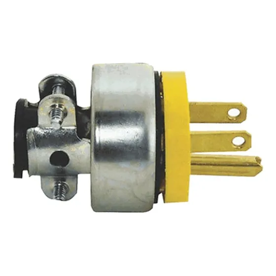 10 Clavija De Vinil Eagle Blindado 2 Polos + Tierra S P