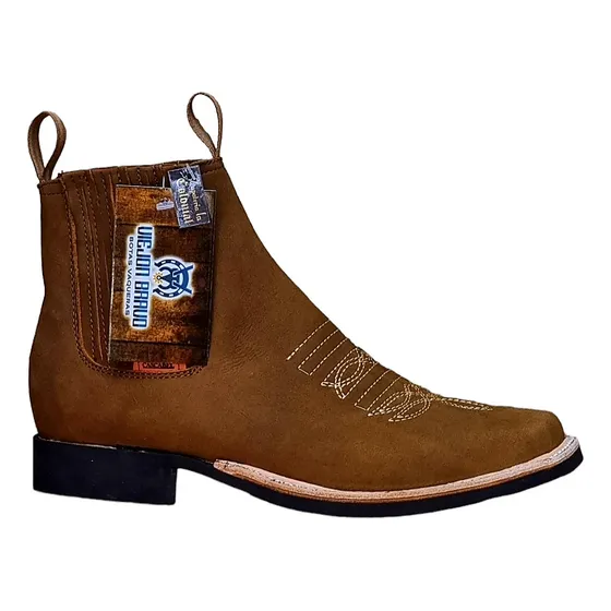Botin Charro Punta Cuadrada 
