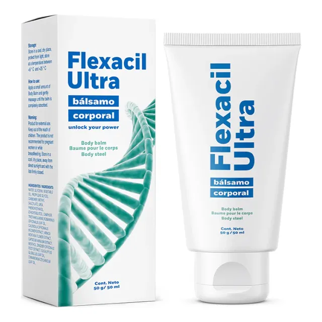 Flexacil Ultra Crema Alivio Rápido Y Natural Para El Dolor Sin Sabor