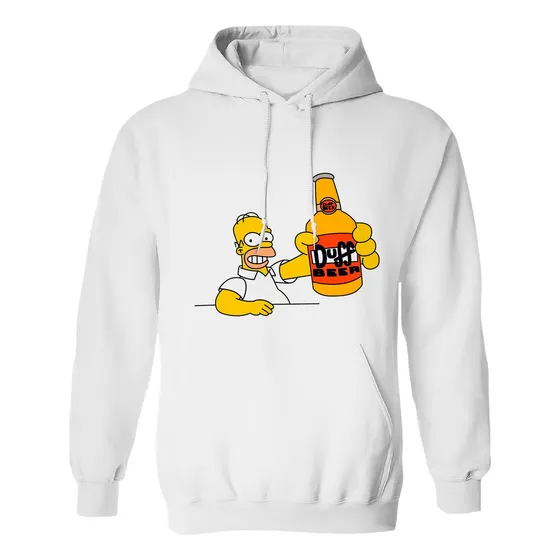 Sudadera Con Gorro Homero Simpson Beer Duff