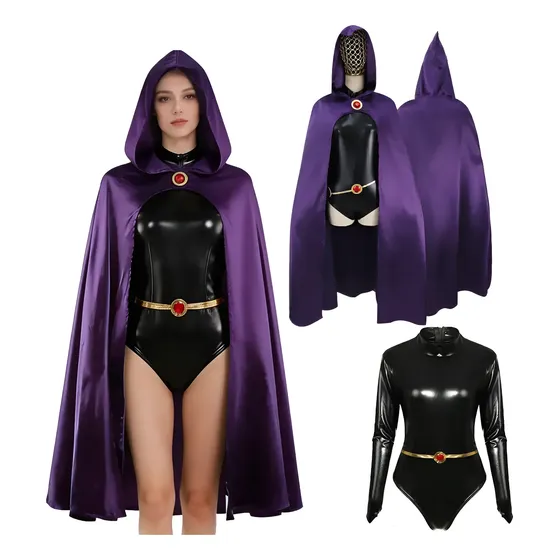 Raven Teen Titan Disfraz De Halloween, Disfraz De Fiesta