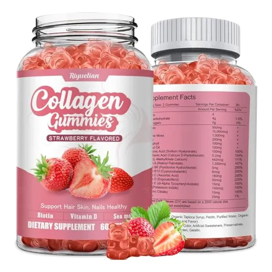 Gomitas De Colágeno Con Vitamina C, Zinc Y