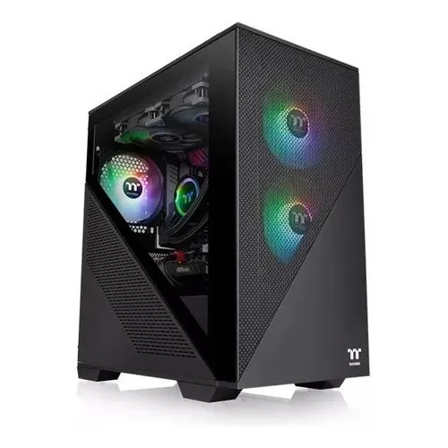 GABINETE GAMER THERMALTAKE DIVIDER 170 TG ARGB BLACK COLOR NEGRO