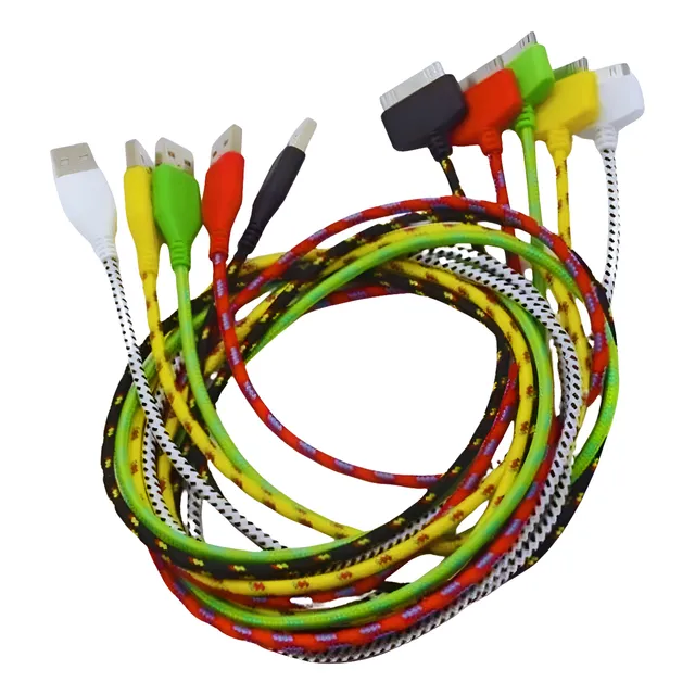 Cabo Carregador Usb 30 Pinos 2m P/ Iphone4 4s iPad iPod, Nf