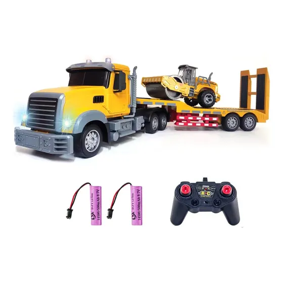 Remoto De Juguete Para Niños  1: 24 Rc Semi-remolque