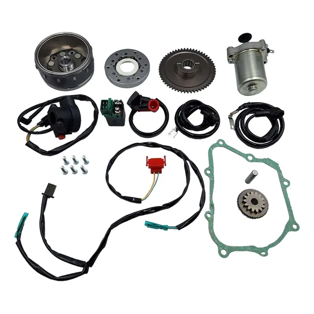 Kit Sistema Partida Elétrica Completo Honda Pop 110i 2016 23