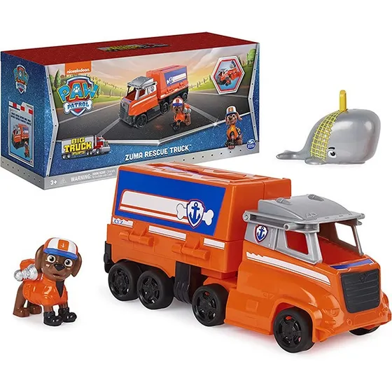 Paw Patrol Zuma Rescue Truck - Serie Big Truck 