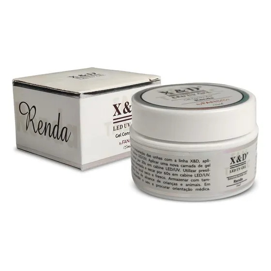 Gel Construtor Xed Led Uv Renda Alongamento De Unha Acrigel