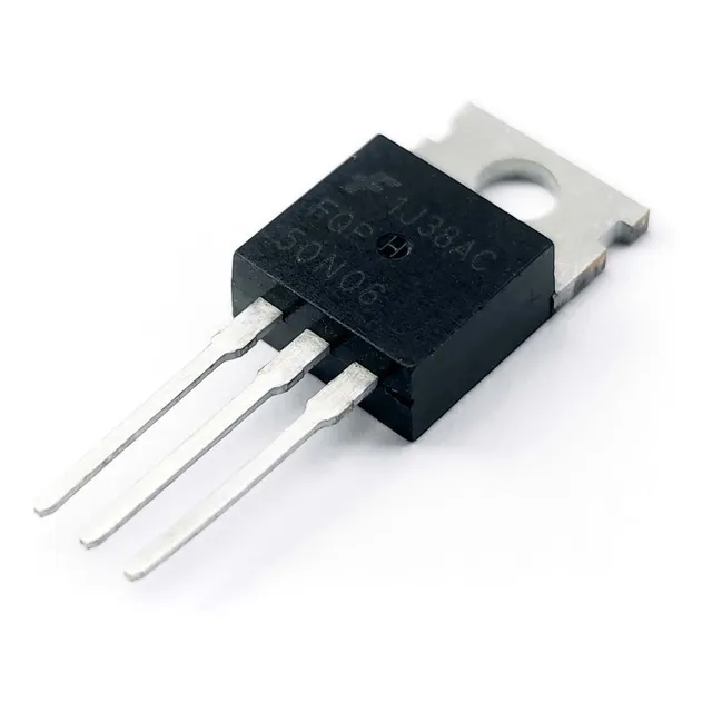 Fqp50n06 50n06 To220 Transistor Mosfet Canal N