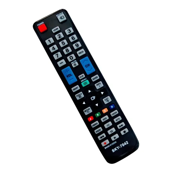 Controle Para Tv Samsung Aa59-00511a / Aa59-00515a  (7042)