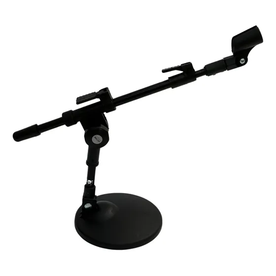 Pedestal Suporte Girafa Tripé Microfone De Mesa Bumbo Vector