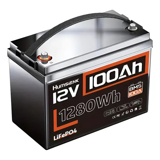 Bateria Litio Solar 12v 100ah Lifepo4 20,000 Ciclos Pila Bm