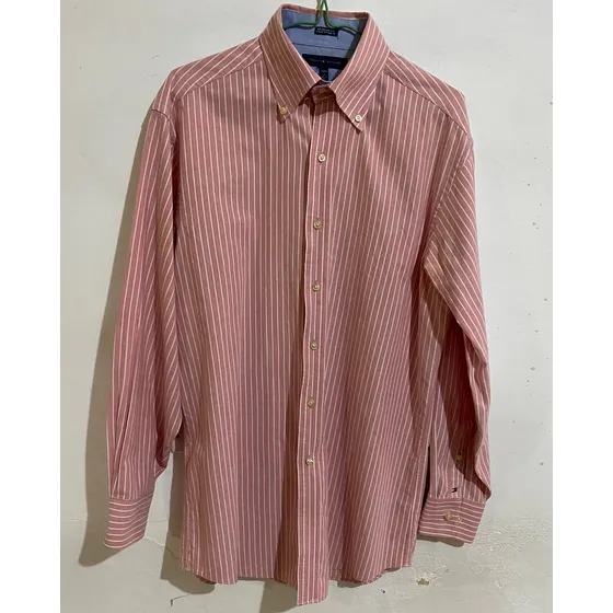 Camisa Manga Larga Tommy Hilfiger Original Talla M