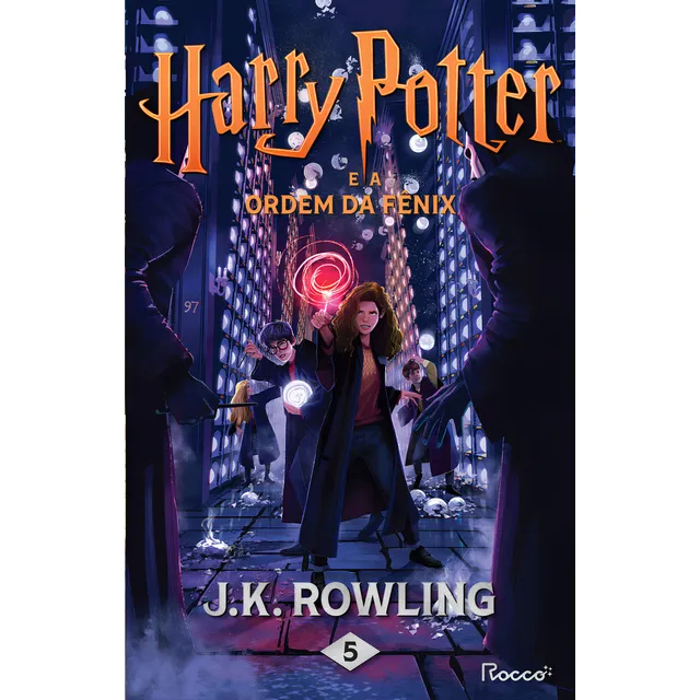 Livro Harry Potter e a Ordem da Fênix de J k Rowling Capa Mole Edição Pottermore Português 2024 Editora Rocco