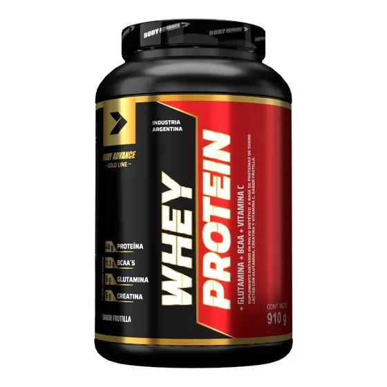 Whey Protein 1kg Body Advance Proteína Concentrada Premium