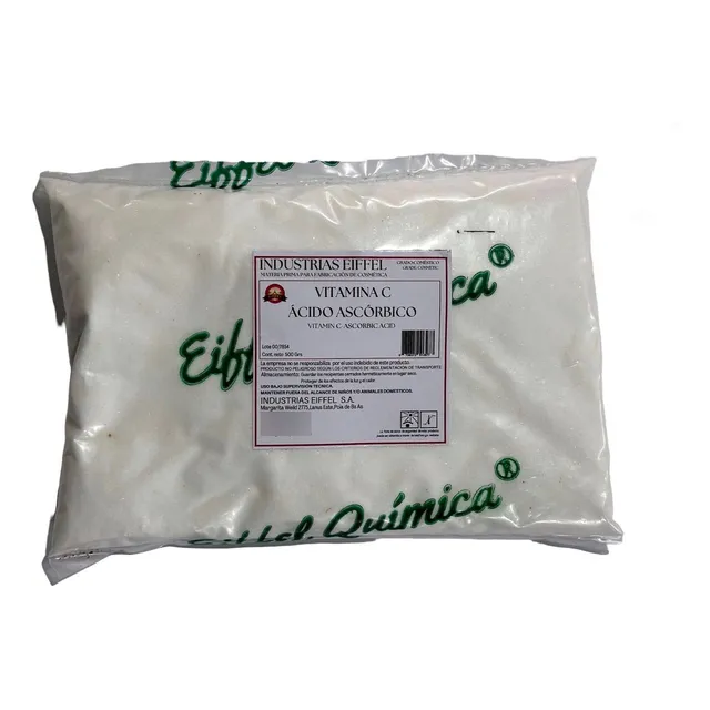 Vitamina C 250gr Ácido Ascórbico Puro Eiffel Química