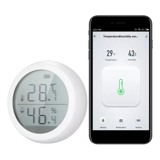 Sensor De Termômetro D Wifi Com Alexa Humidity Smart