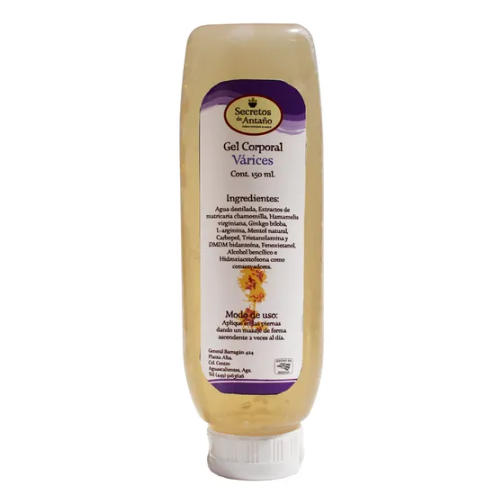 Gel Várices 150 Ml - Extractos Naturales Para La Circulación
