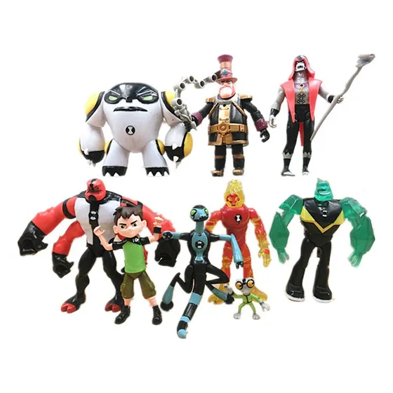 A Coleção De Bonecas 9 Ben10 Defenders Of The Earth Hacker