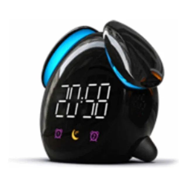 Reloj Despertador Digital Pantalla Carga Escritorio Sala
