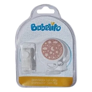 Babelito Portachupete Con Cinta Y Broche Para Bebe