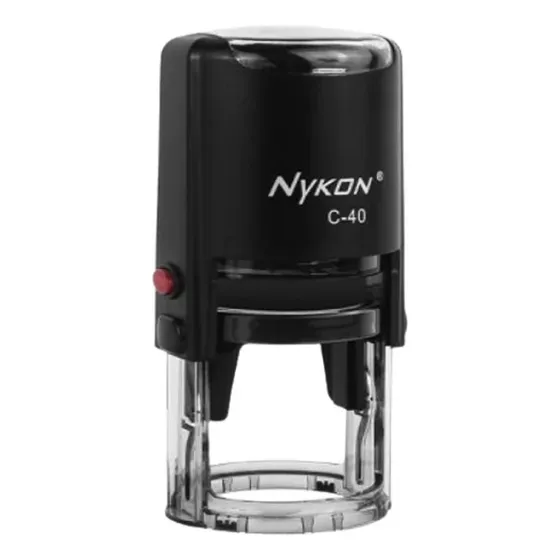 Carimbo Automatico Redondo Nykon C40