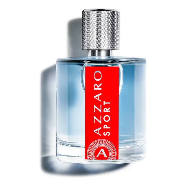 Perfume Masculino Eau De Toilette Energizante Fresco Fragrância Cítrica Amadeirada Com Notas De Bergamota, Gengibre E Cedro Azzaro Sport Frasco Com 100ml