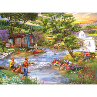 Chris 1000 Pc Puzzle - Pesca Desde Los Bancos Chris 1000 Pc Puzzle - Pesca Desde Los Bancos