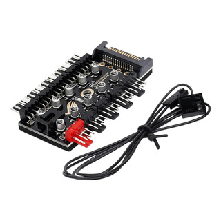 Chassis Fan Hub 4 Pinos Pwm Pc Cpu Conector Interface Chassis Fan Hub 4 Pinos Pwm Pc Cpu Conector Interface