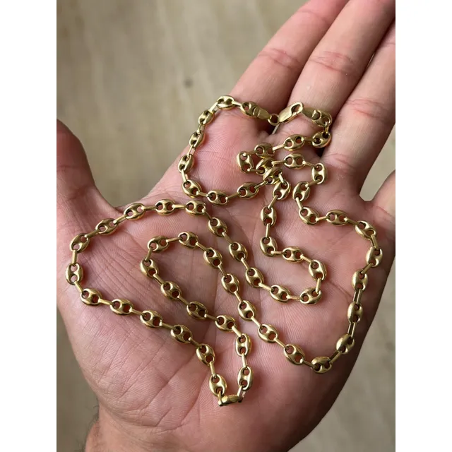 Cadena De Oro 18k Italiano Ley 750 Gucci 17.5 Gramos